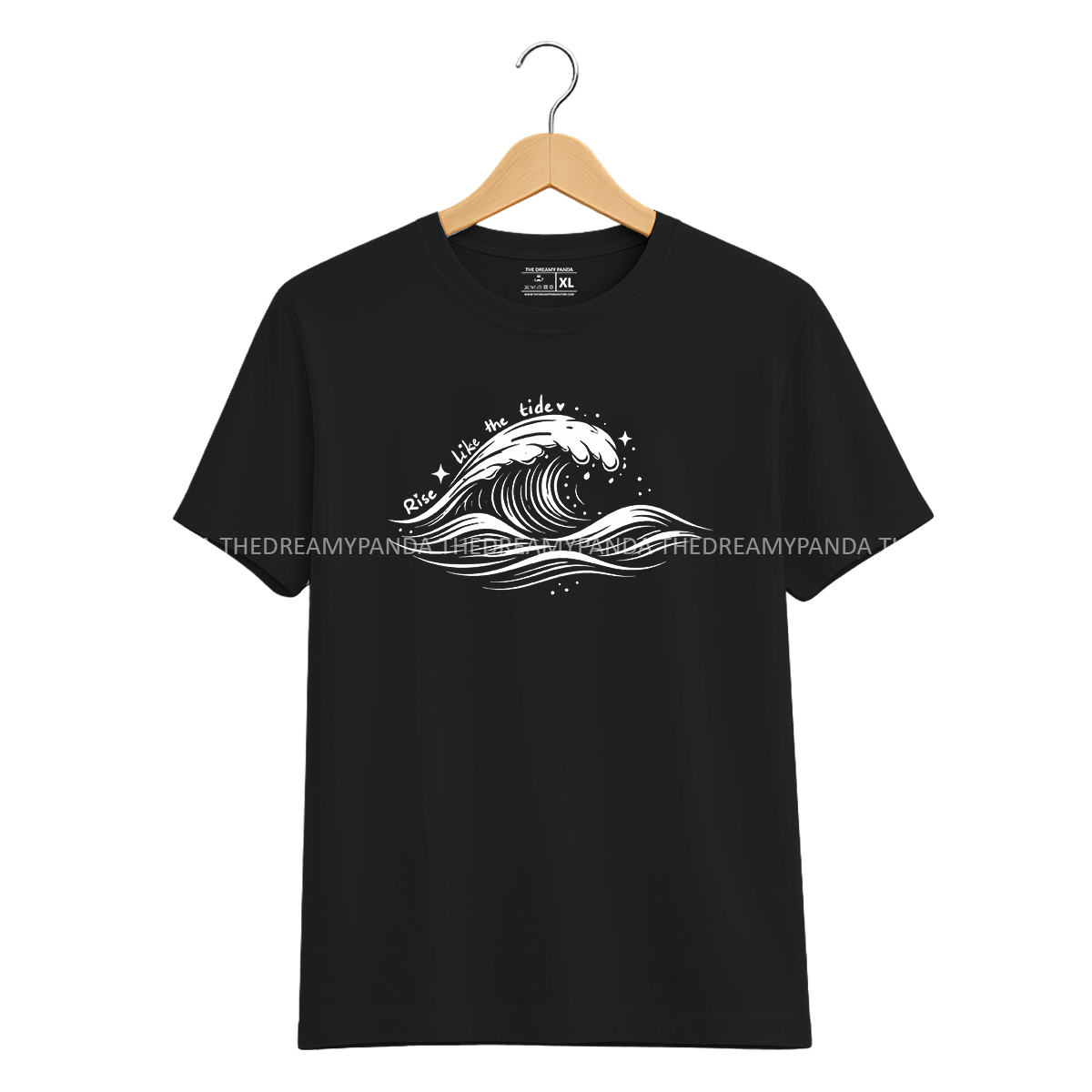 Rise like the Tide - Half sleeve Tshirt - The Dreamy Panda