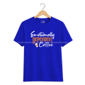 Emotionally Dependent on Coffee - Half sleeve Tshirt - The Dreamy Panda