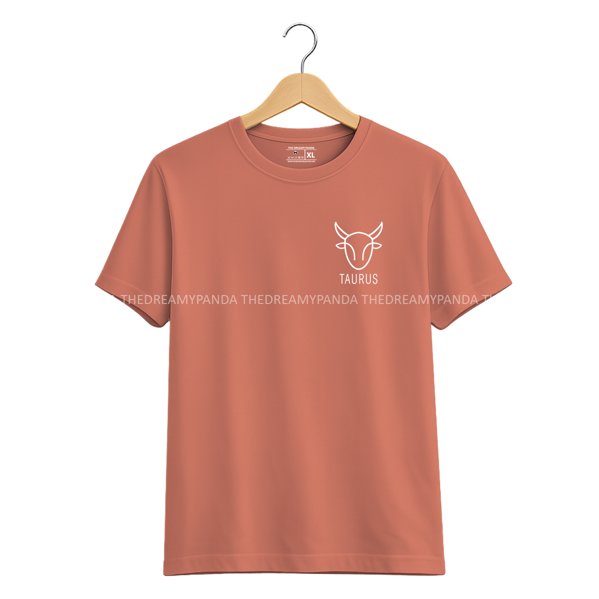 Taurus Sunsign - Half sleeve Tshirt - The Dreamy Panda