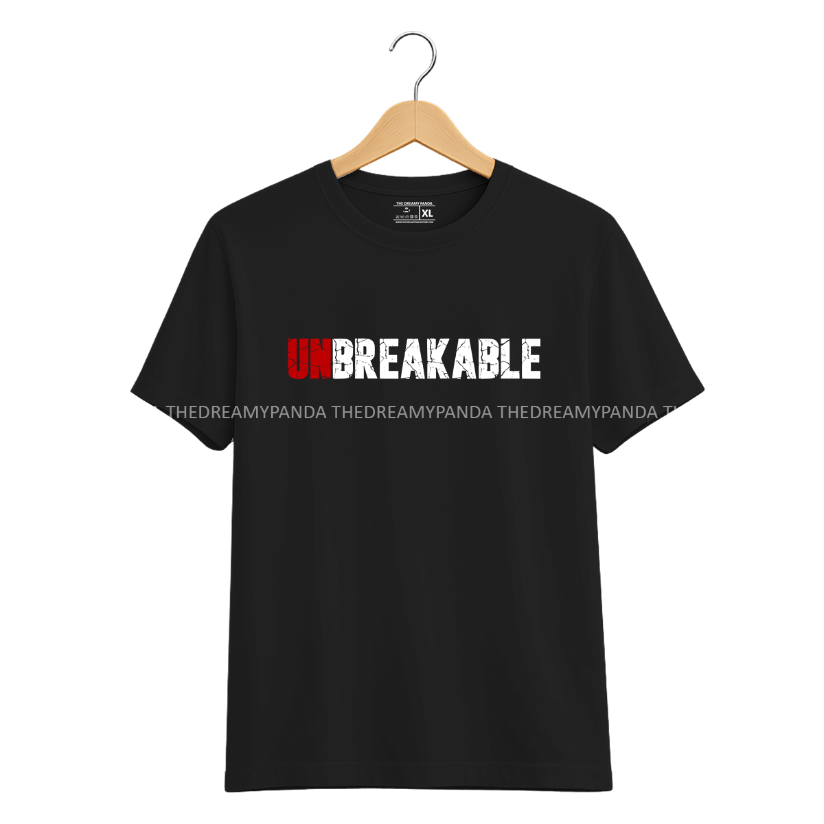Unbreakable - Half sleeve Tshirt - The Dreamy Panda