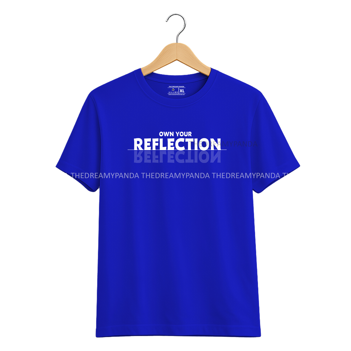 Own your Reflection - Half sleeve Tshirt - The Dreamy Panda