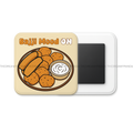 Bajji Mood ON - Square Fridge Magnet - The Dreamy Panda