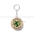Be Kind to your Mind - Round Keychains - The Dreamy Panda