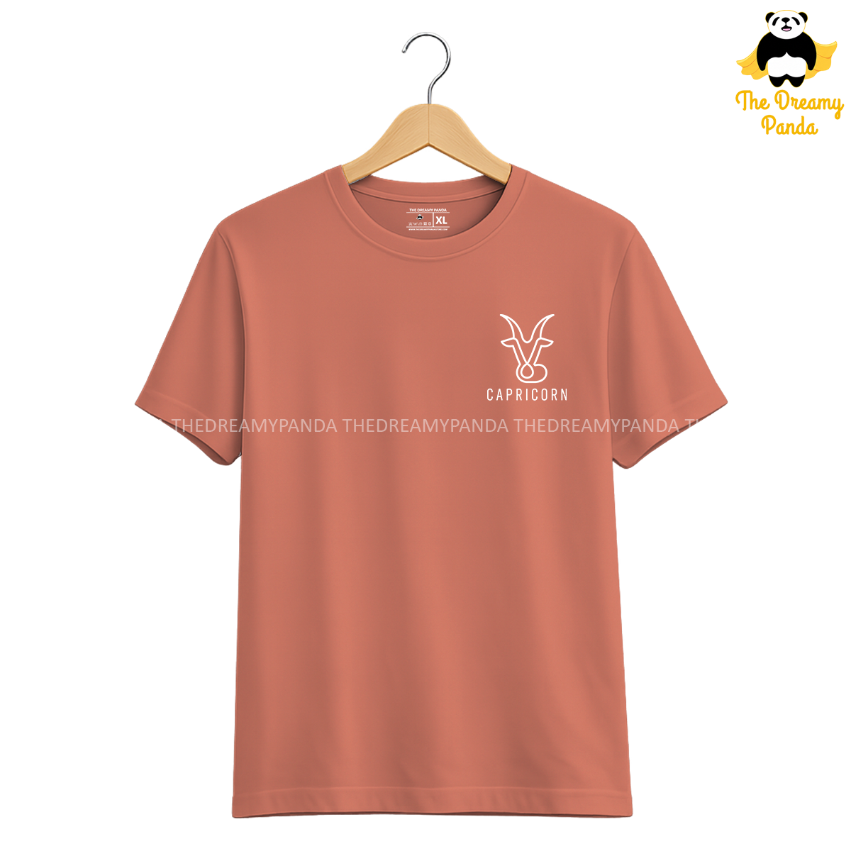 Capricorn Sun Sign - Unisex Half sleeve T-shirt - The Dreamy Panda