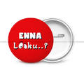 Ena Looku- Funny Button Badge - The Dreamy Panda