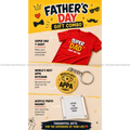 Father's Day Super Combo - T-shirt, Keychain and Acrylic Fridge Magnet