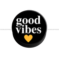 Good Vibes - Pop socket - Phone Grip - The Dreamy Panda