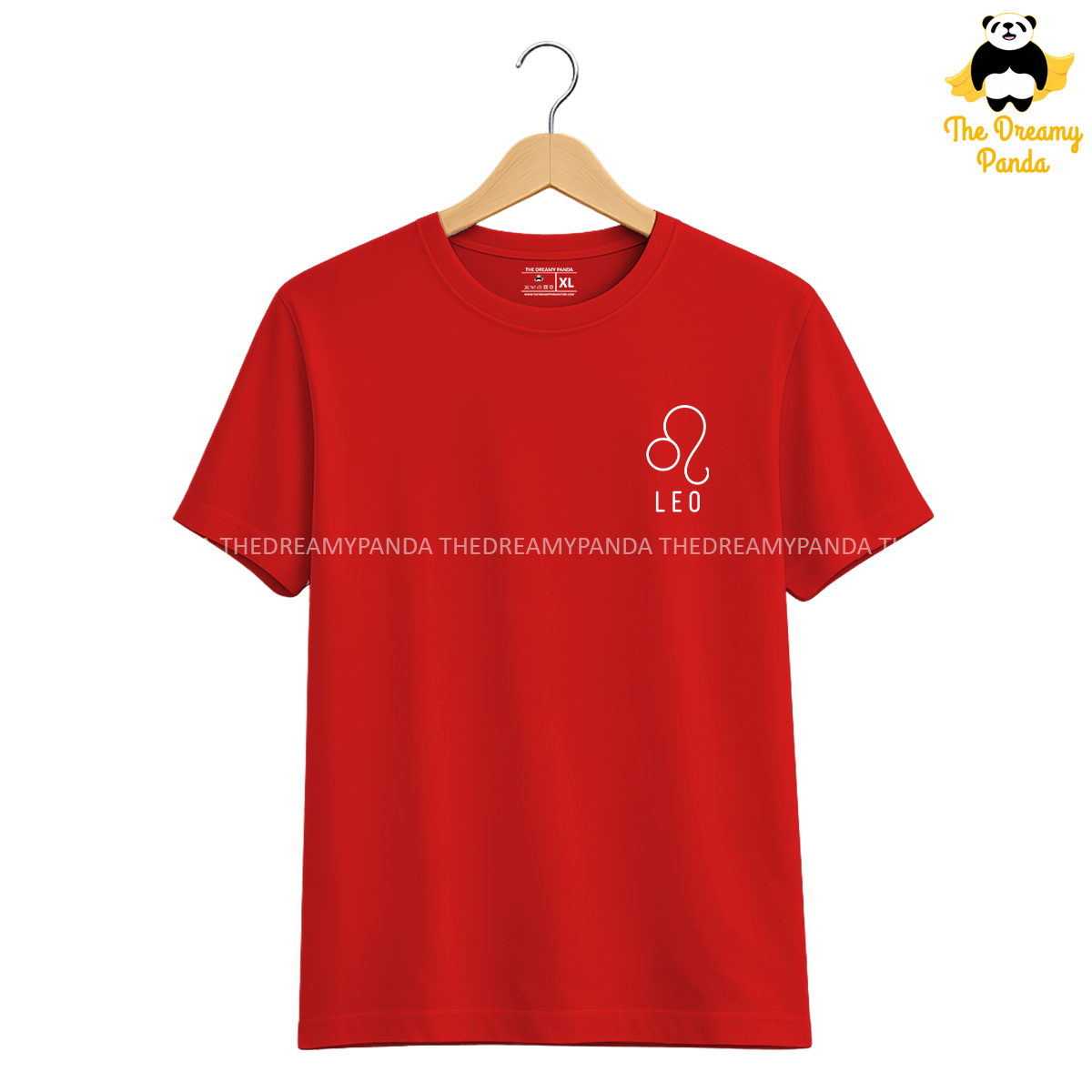 Leo Sun Sign - Unisex Half sleeve T-shirt - The Dreamy Panda