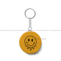 Melting Face Emoji - Round Keychains - The Dreamy Panda