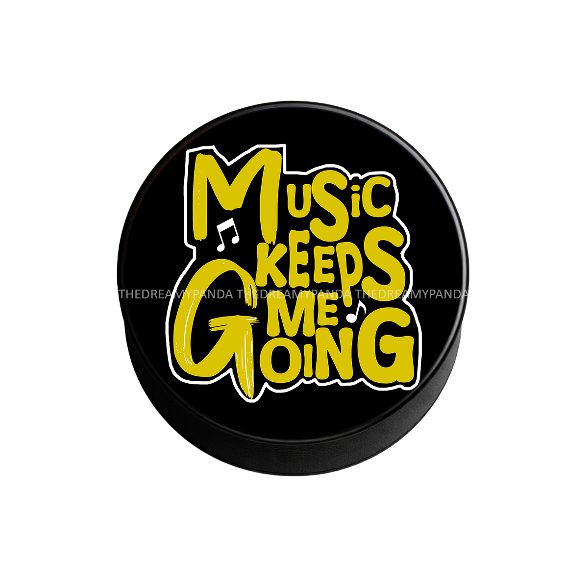 Music Keeps me Going - Popsocket - Phone Grip - The Dreamy Panda