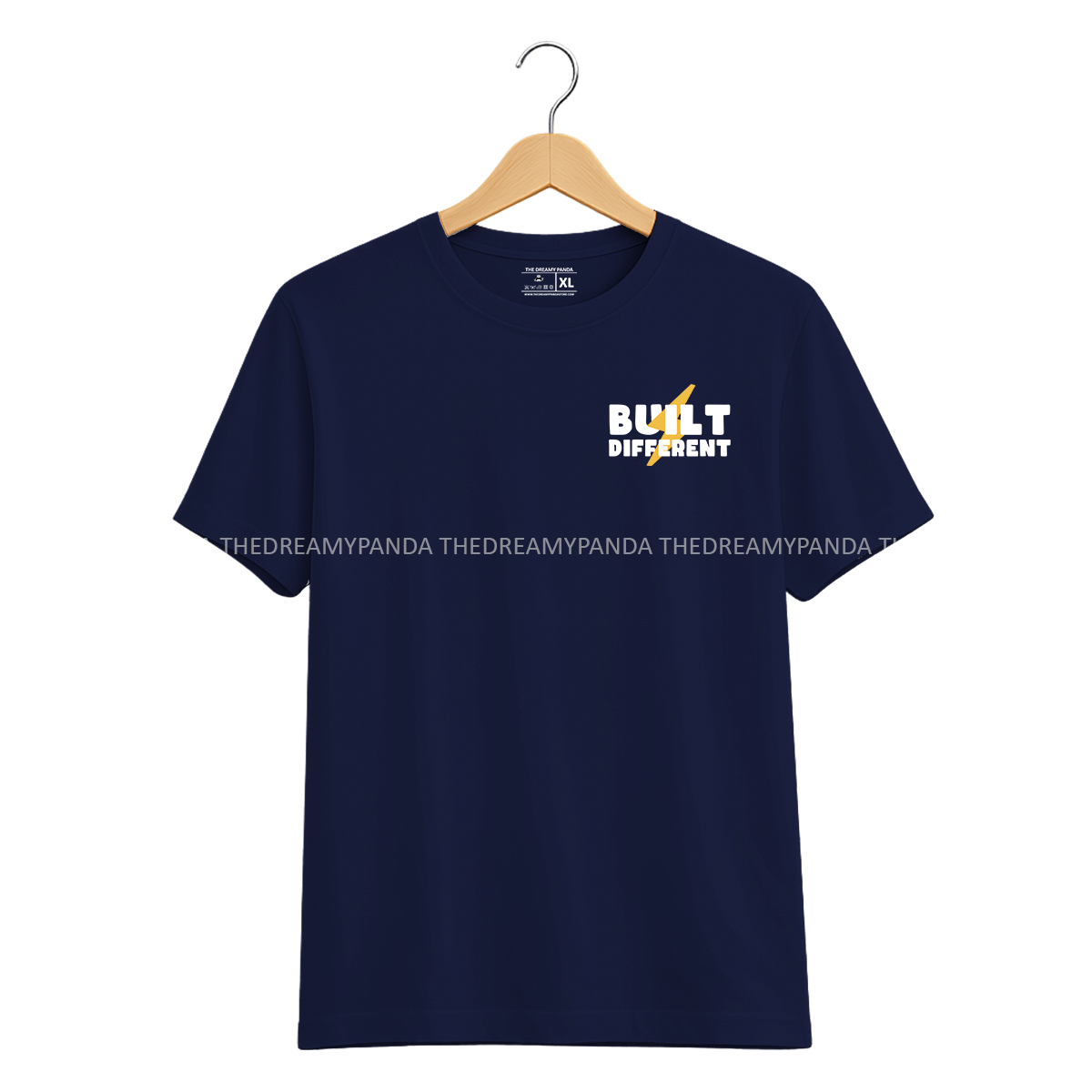 Built different - Half sleeve Tshirt - The Dreamy Panda