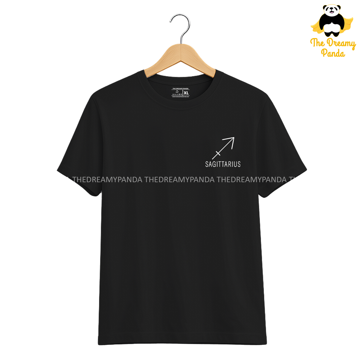 Sagittarius Sun Sign -Unisex Half sleeve T-shirt - The Dreamy Panda