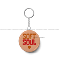 Soft Soul - Round Keychains - The Dreamy Panda