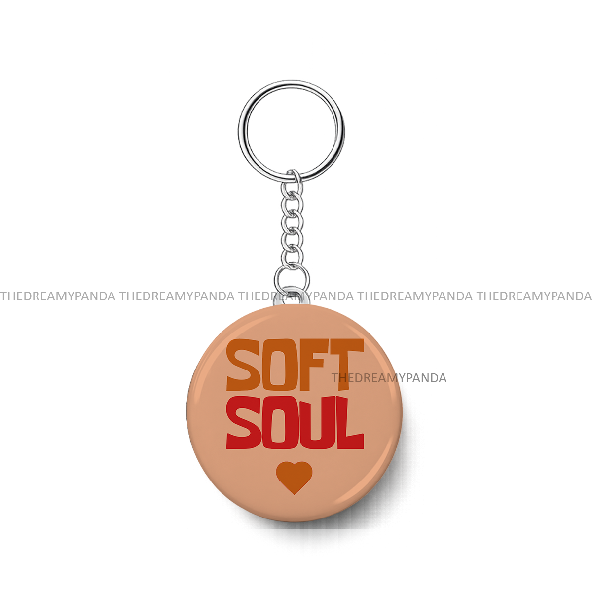 Soft Soul - Round Keychains - The Dreamy Panda
