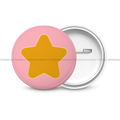 Star - Round Button Badge - The Dreamy Panda