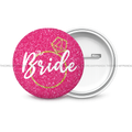 The Bride- Round Button Badge for Wedding functions - The Dreamy Panda