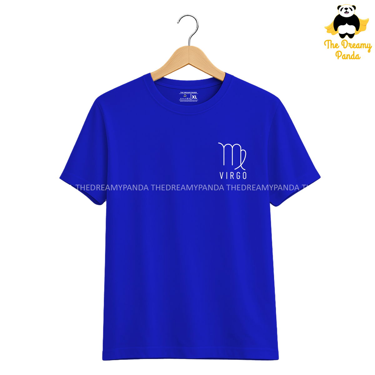Virgo Sun Sign - Unisex Half sleeve T-shirt - The Dreamy Panda