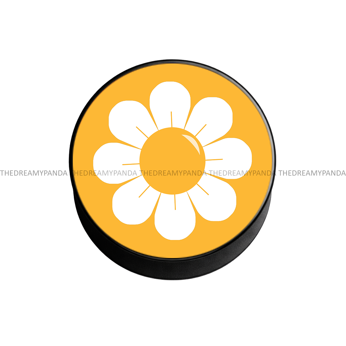 Yellow Flower - Pop socket - Phone Grip - The Dreamy Panda