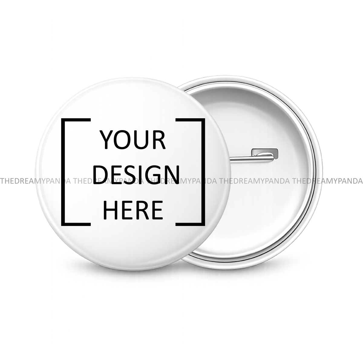 Customise your Round Button Badge - The Dreamy Panda